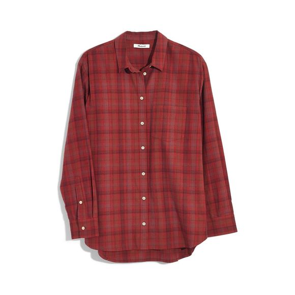 Madewell Shirt Oversize Ex Boyfriend Chenille Yarn - Picture 5 of 6